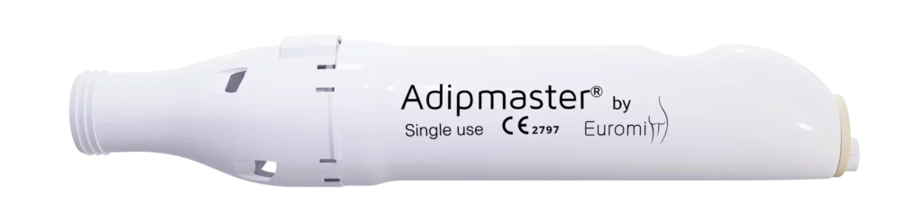 The sterile single-use handpiece Adipmaster